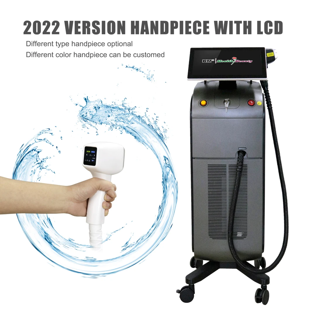 2023 New Tech Arrivals Medical Laser Cosmetics Ice Titanium 808nm Diode Laser Hair Removal Machine Beauty Salon IPL Crystal Skin Care Facial Equipment Supplier